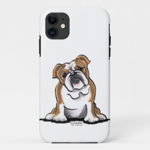 Etui iPhone Case-Mate Le bouledogue anglais blanc Brown de n se reposent