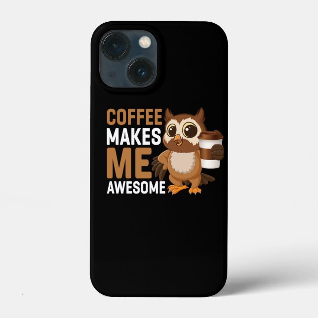 Coques Case-Mate iPhone le café me rend génial (Verso)