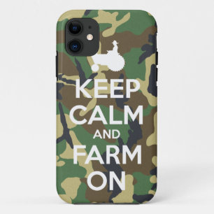 Coque Case-Mate Pour iPhone Le camouflage gardent le calme et cultivent sur le