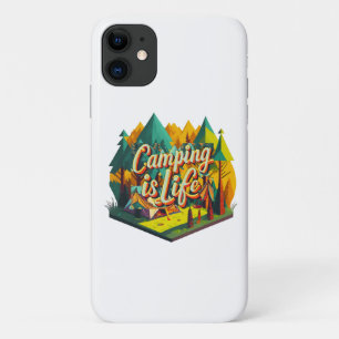 Case-Mate iPhone Case Le camping c'est la vie