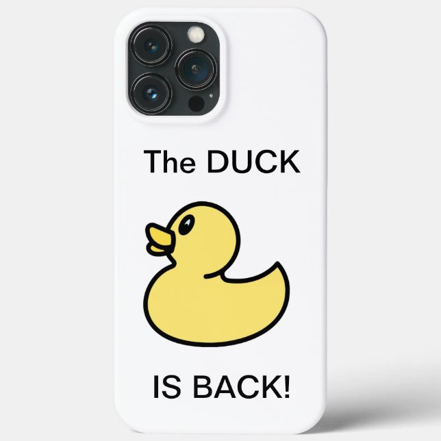 Coques Case-Mate iPhone Le canard est de retour (Verso)