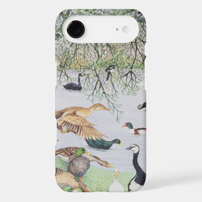 Coques Case-Mate iPhone Le canard impair (Verso)