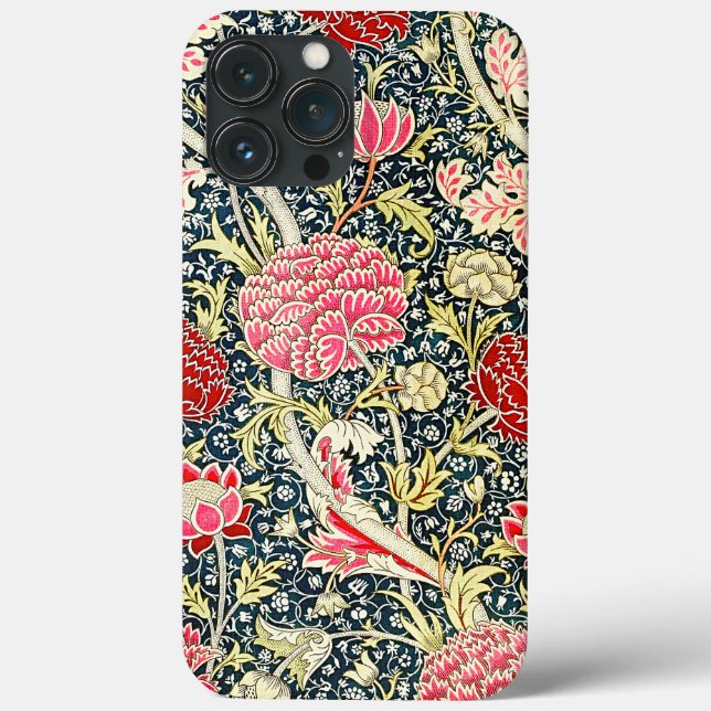 Coques Case-Mate iPhone Le célèbre motif Cray de William Morris (Verso)