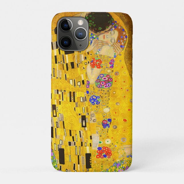 Coques Case-Mate iPhone Le célèbre tableau de Gustav Klimt, The Kiss. (Dos)
