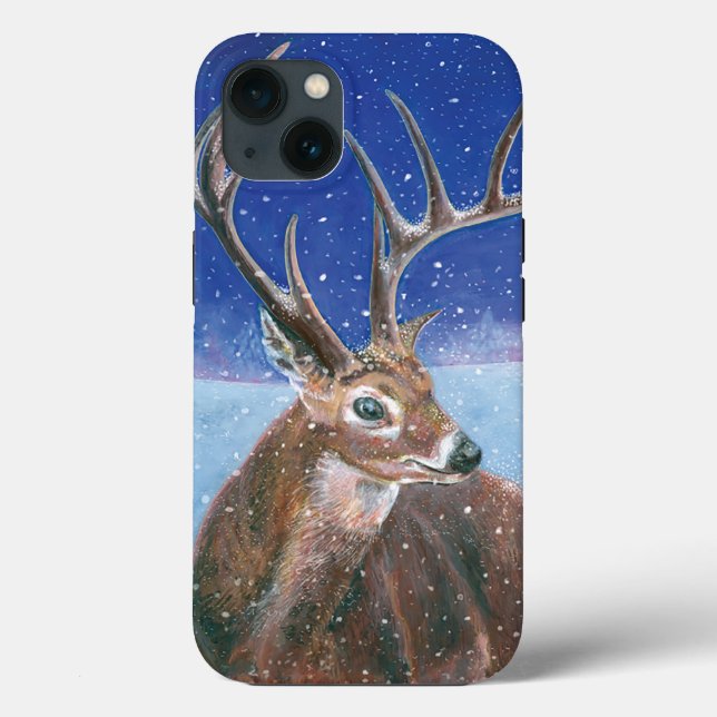 Coques Case-Mate iPhone Le cerf rouge (Cervus elaphus) (Verso)