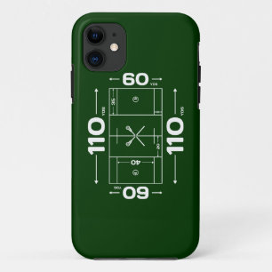 Coque Case-Mate Pour iPhone Le champ de lacrosse dimensionne le cas de