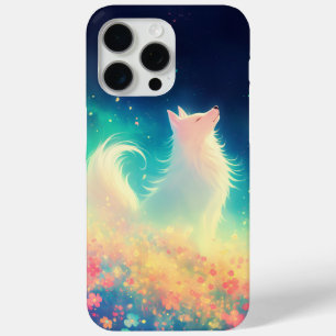 Coque iPhone 15 Pro Max Le Chant Nocturne du Loup Éthéré