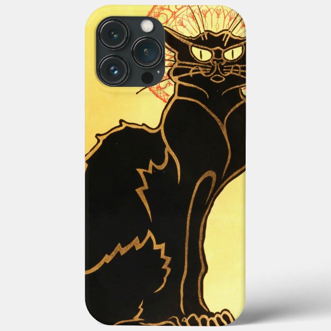 Coques Case-Mate iPhone Le chat noir,Original billboard (Verso)