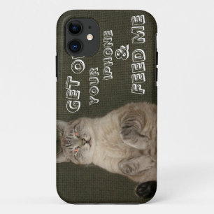 Etui iPhone Case-Mate Le chat "OBTIENNENT OUTRE de VOTRE IPHONE et