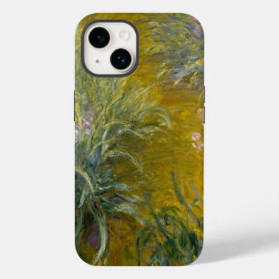 Coque Pour iPhone 14 Le chemin à travers les Irises - Claude Monet
