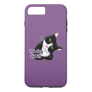 Coque iPhone 7 Plus Le chien l'a fait Chat