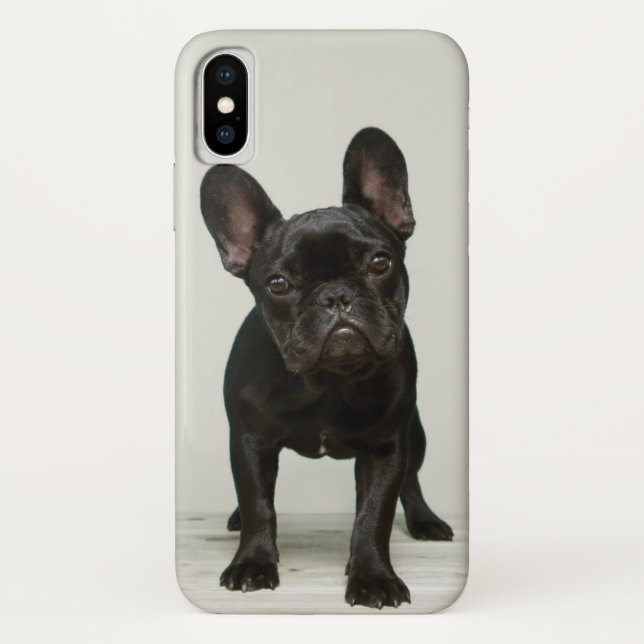 Coques Case-Mate iPhone Le chiot le plus mignon de bouledogue français (Dos)