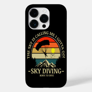 Coque Pour iPhone 14 Pro Le ciel m'appelle, je dois aller faire du parachut