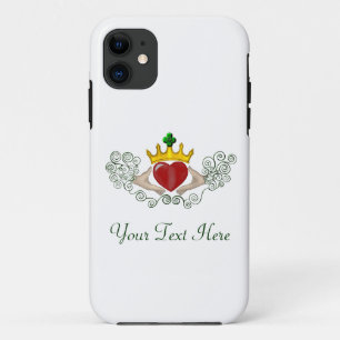 Coque iPhone 11 Le Claddagh (couleur complète)
