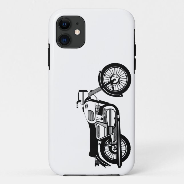 Coques Case-Mate iPhone Le classique de Yezdi 350 sur un tour (Dos)