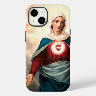 Coque Pour iPhone 14 Le Cœur immaculé de Marie