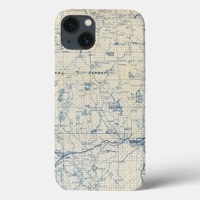 Coques Case-Mate iPhone Le comté de Modoc (Verso)