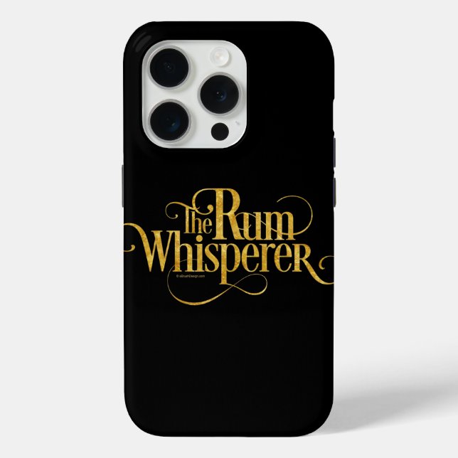 Coques Case-Mate iPhone Le Coque-coque iphone du rhum Whisperer (Verso)
