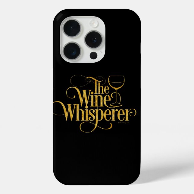 Coques Case-Mate iPhone Le Coque-coque iphone Whisperer du vin (Verso)
