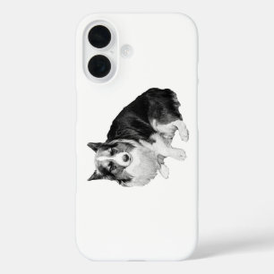 Coque Pour iPhone 16 Le Corgi Night-Quiet