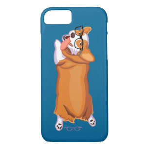 Coque iPhone 8/7 Le corgi Sploot