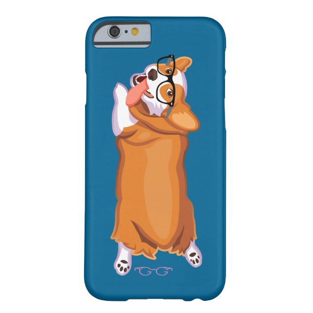 Coques Case-Mate iPhone Le corgi Sploot (Dos)
