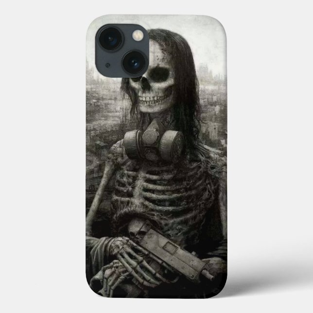 Coques Case-Mate iPhone le crâne haloween (Verso)