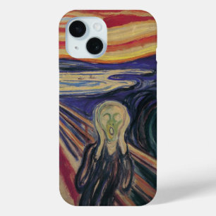 Coque Pour iPhone 15 Le cri d'Edvard Munch, l'expressionnisme Vintage