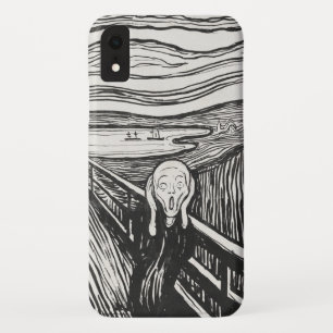 Case-Mate iPhone Case Le cri d'Edvard Munch noir et blanc