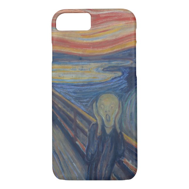 Coques Case-Mate iPhone Le cri, Edvard Munch (Dos)
