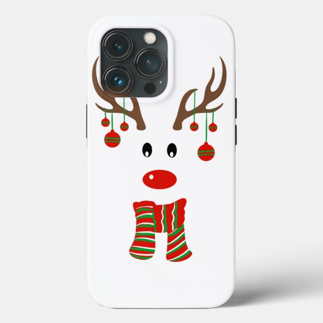 Coques Case-Mate iPhone Le dessin de Christmas (Verso)