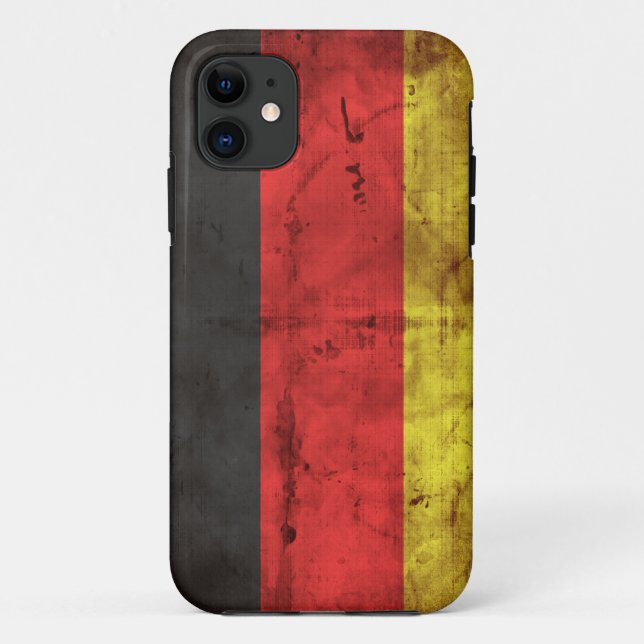 Coques Case-Mate iPhone Le Deutschland Flagge (Dos)
