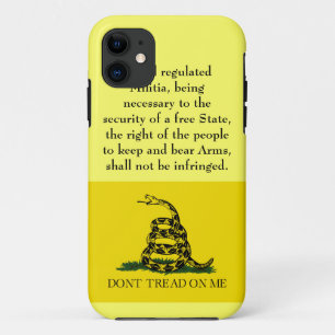 Coques Pour iPhone Le deuxième amendement - ne marchez pas sur moi