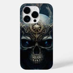 Coque Pour iPhone 14 Pro Le Diable de la Mort aux yeux bleus
