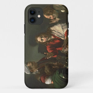 Coque iPhone 11 Le dîner chez Emmaus, 1601 (huile et tempera)