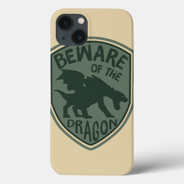 Coques Case-Mate iPhone Le dragon de Pete | Attention au dragon (Verso)