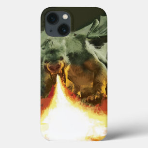 iPhone 13 Coque Le Dragon de Pete Cool de respiration incendie