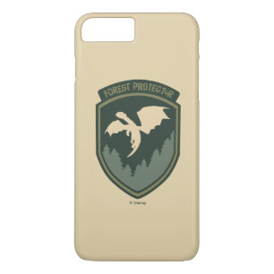 Coque iPhone 8 Plus/7 Plus Le dragon de Pete Insigne de protection forestiè