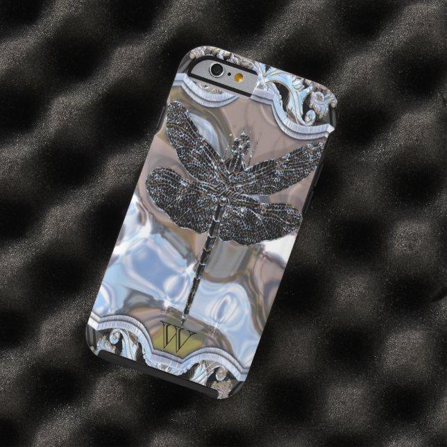 Coques Case-Mate iPhone Le dragon noir du liquide (In Situ)