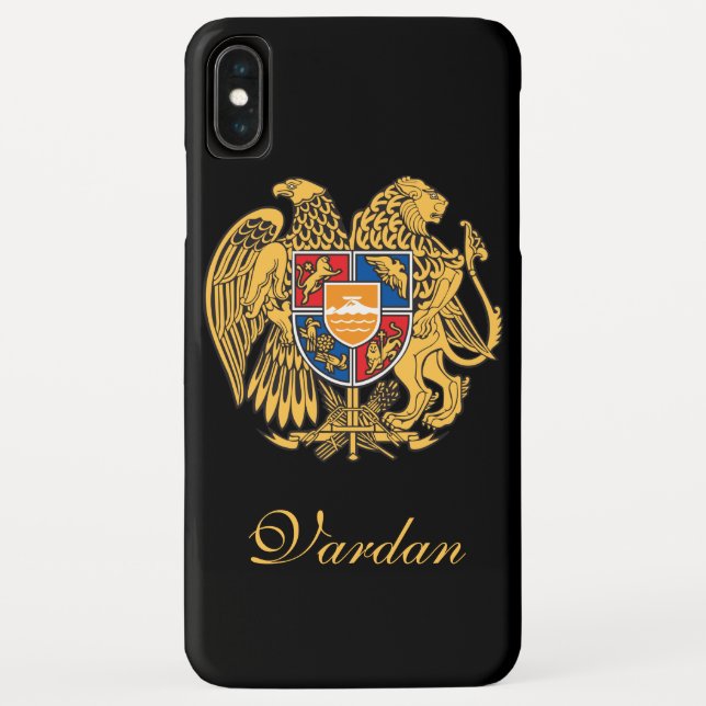 Coques Case-Mate iPhone Le drapeau arménien - fier d'être arménien (Dos)