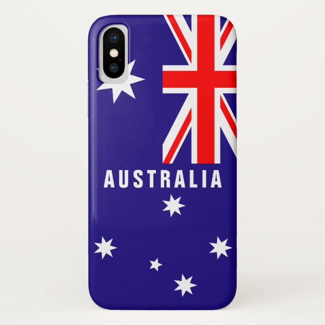 Coques Case-Mate iPhone Le drapeau australien de l'Australie a (Dos)