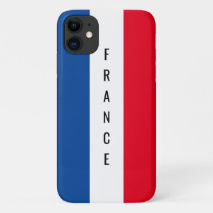 Case-Mate iPhone Case Le drapeau français de la France, nom personnalis