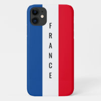 Le drapeau français de la France, nom personnalisé