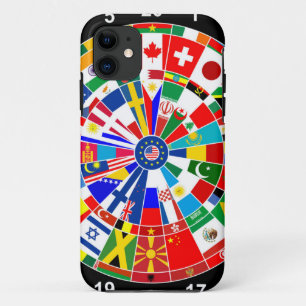 Coques Pour iPhone le drapeau mondial fléchettes de jeu de plateau ta