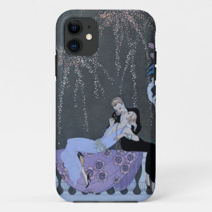 Coque Case-Mate Pour iPhone Le feu, illustration pour des "fêtes Galantes" par
