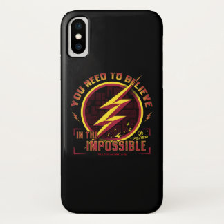 Case-Mate iPhone Case Le Flash | Vous Devez Croire En L'Imposable