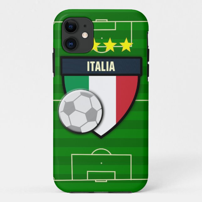 Coques Case-Mate iPhone Le football de l'Italie Italie (Dos)