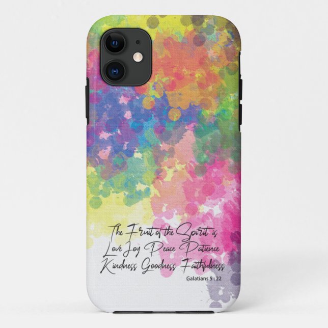 Coques Case-Mate iPhone Le Fruit de l'Esprit - Galates 5 (Dos)