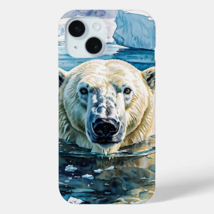 Coque Pour iPhone 15 Le Gardien des glaces attentif