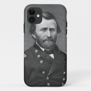 Coque Case-Mate Pour iPhone Le Général Ulysse Simpson Grant, gravé après le DA